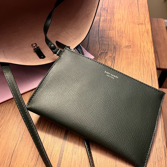 Kate Spade Dark GreenTote Bag - Picture 3 of 10